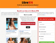 Tablet Screenshot of libre974.com